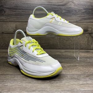 Dansko Womens Shayla Size 6.5 EU 37 White Yellow Sneakers Shoes 4201014646